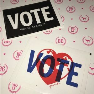 ❤️🖤NEW VS PINK STICKERS🖤❤️